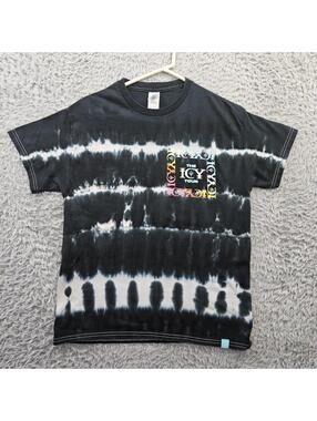 Twenty One Pilots The ICY TOUR T Shirt 2022 Colortone Medium Tie Dye Black